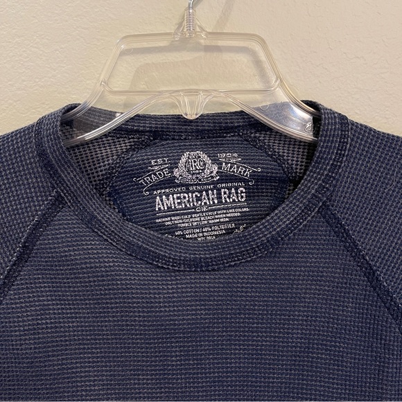 American Rag Raglan Sleeve Sweater Size S Cotton Gray Color - Picture 4 of 15